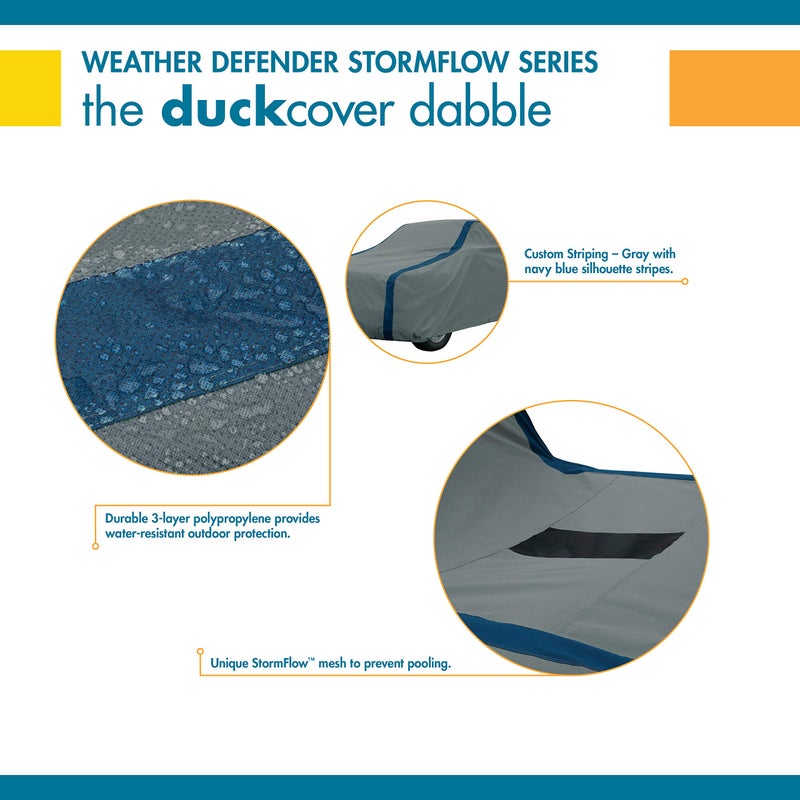 Duck Covers DUCKCOVERS Weather Defender Truck Cover with StormFlow, Standard Cabs up to 16'3"L - Image 3